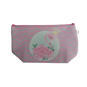 کیف لوازم آرایش زنانه طرح فلامینگو مدل 3-4-1