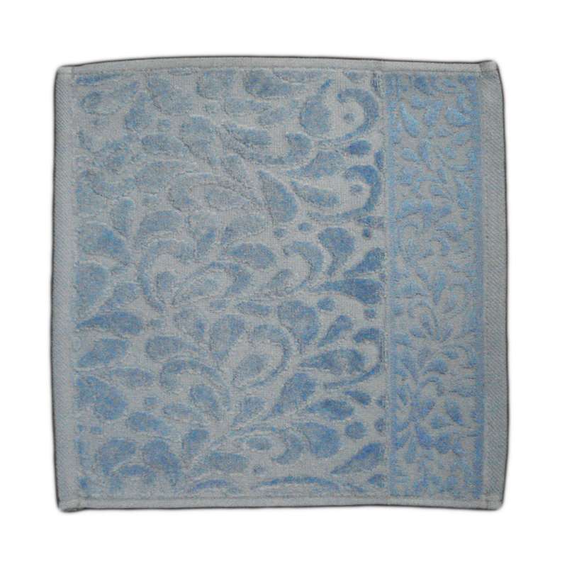 حوله دستی بهباف آذر مدل یاس سایز 30x30 سانتی متر