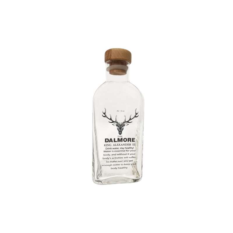 بطری مدل شیشه ای طرح DALMORE