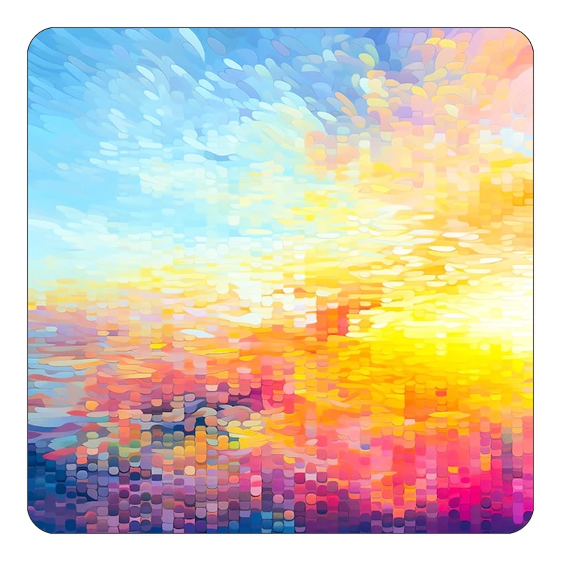 مگنت کاکتی طرح نقاشی رنگ روغن مدل mp72908