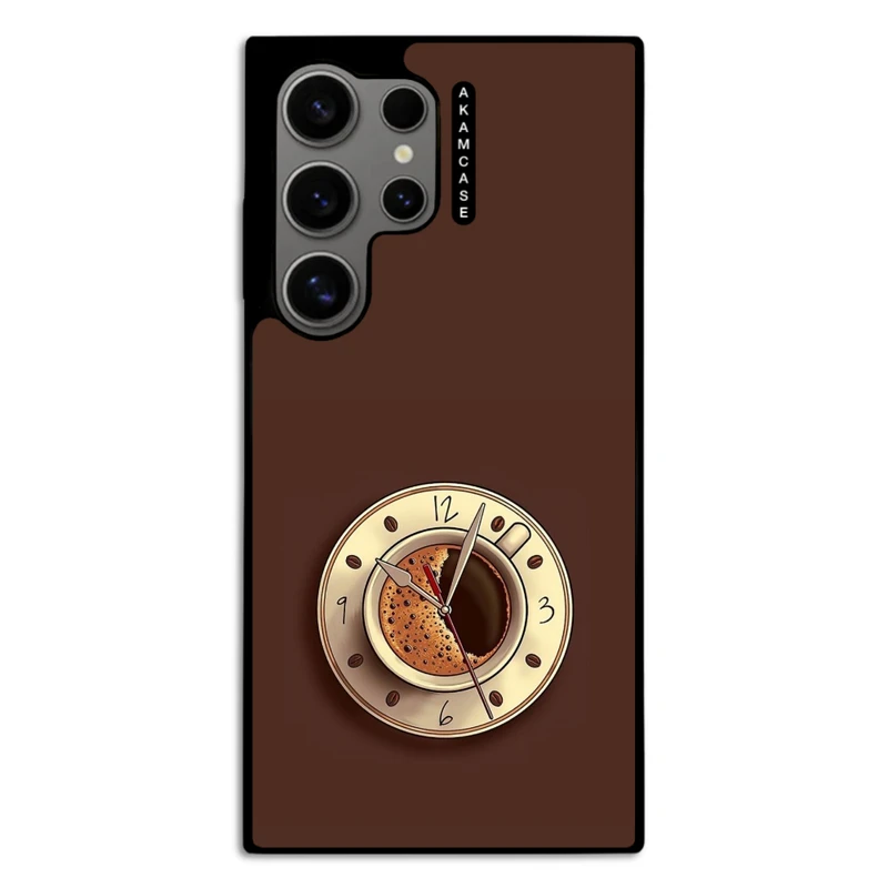 کاور آکام مدل AMC-WSGS24U-COFFEE-7 مناسب برای گوشی موبایل سامسونگ Galaxy S24 Ultra