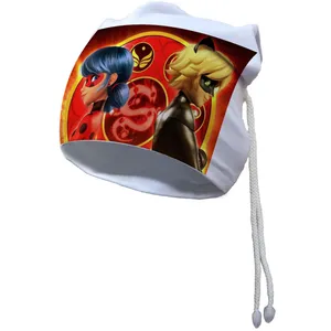 کلاه بچگانه آی تمر مدل دختر کفشدوزکی و پسر گربه ای کد 352