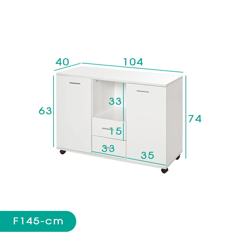 فایل اداری اسمردیس مدل F145 - MDF