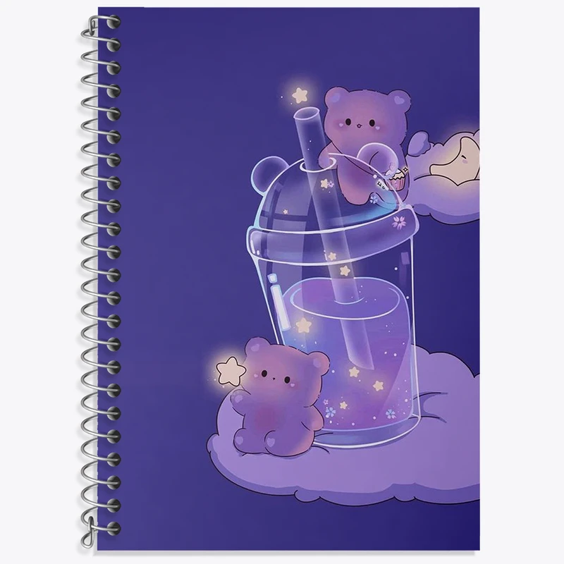 دفتر نت موسیقی 50 برگ خندالو طرح خرس های کیوت کد N1783