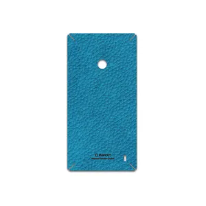 MAHOOT Blue-Leather Cover Sticker for Nokia Lumia 520