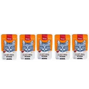 پوچ گربه ونپی مدل ماهی تن و مرغ وزن 400 گرم بسته 5 عددی 