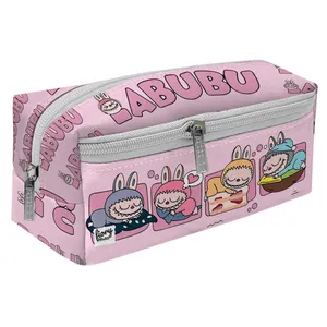 جامدادی مستر راد مدل سه زیپ طرح عروسک لابوبو کد 2847 fiory 