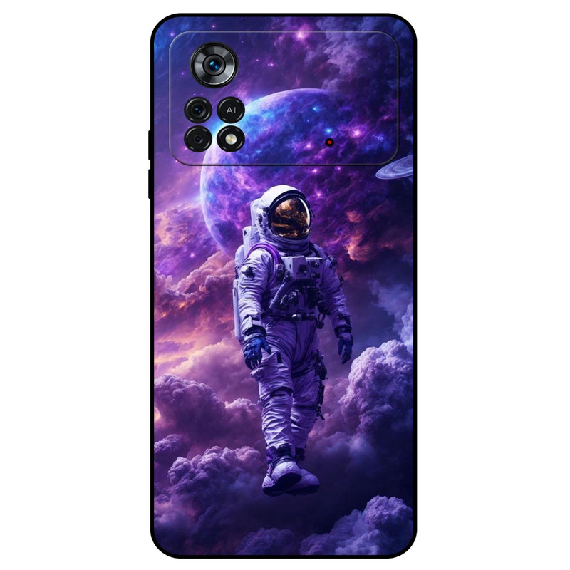 کاور مگافون طرح فضانورد مدل 2822 مناسب برای گوشی موبایل شیائومی Poco X4 Pro 5G 