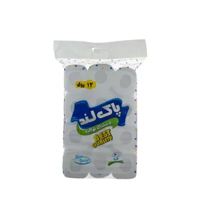 دستمال توالت پاکلند مدل Heart بسته 12 عددی	