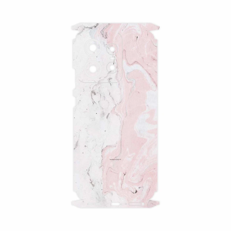 برچسب پوششی ماهوت مدل Blanco_Pink_Marble-FullSkin مناسب برای گوشی موبایل موتورولا Edge 50 Pro