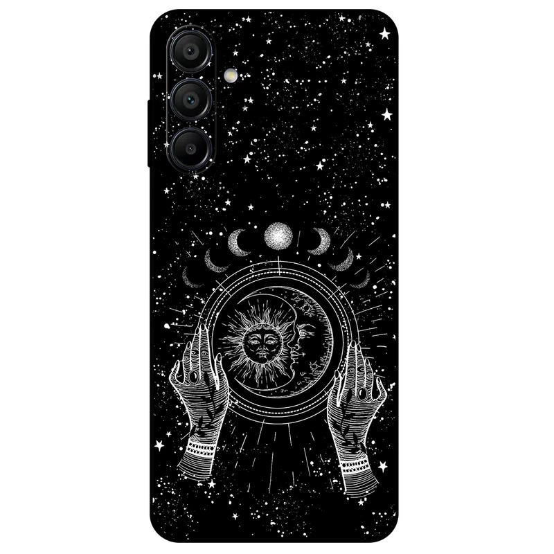 کاور مگافون طرح ماه و خورشید مدل 1892 مناسب برای گوشی موبایل سامسونگ Galaxy A15 4G