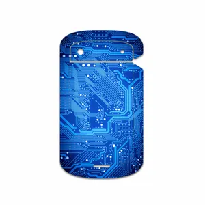 MAHOOT Blue-Printed-Circuit-Board Cover Sticker for BlackBerry Bold Touch 9900