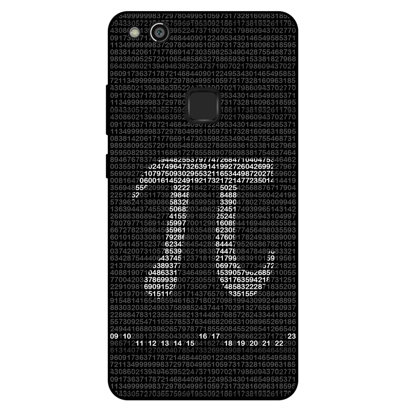 کاور مگافون طرح عدد پی مدل 7240 مناسب برای گوشی موبایل هوآوی P10 Lite