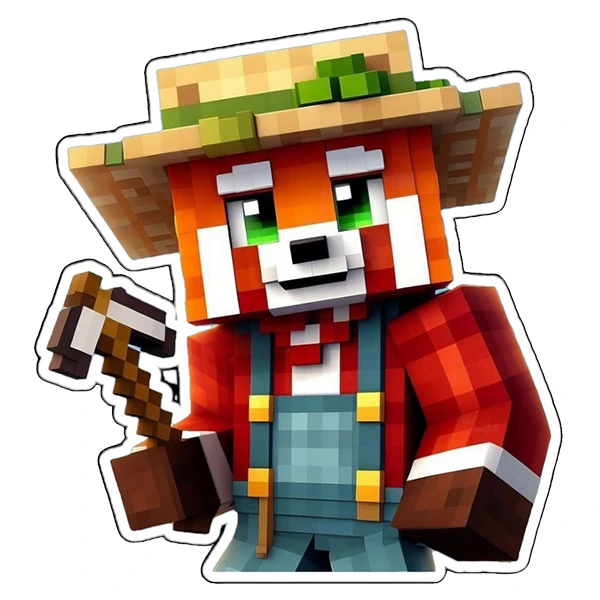 استیکر پارچه و لباس پاد آفرین طرح ماینکرافت کد 602