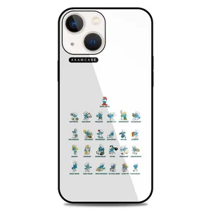 AKAM AMC-WA13-SMURFS-3 Cover For Apple iPhone 13