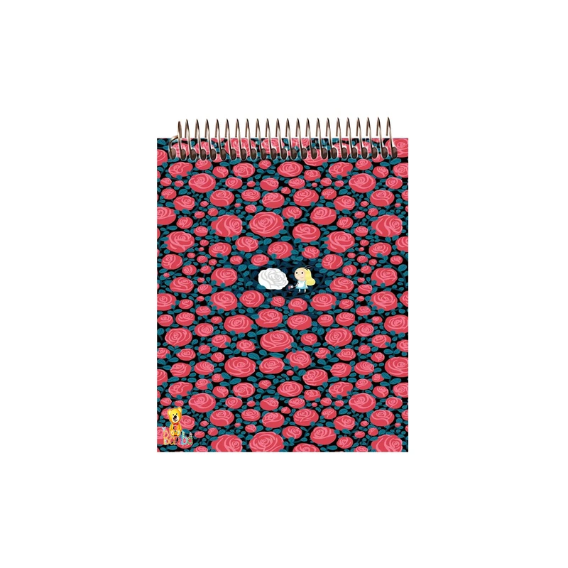 دفتر نقاشی 50 برگ بانیبو مدل گل و دختر کد 172