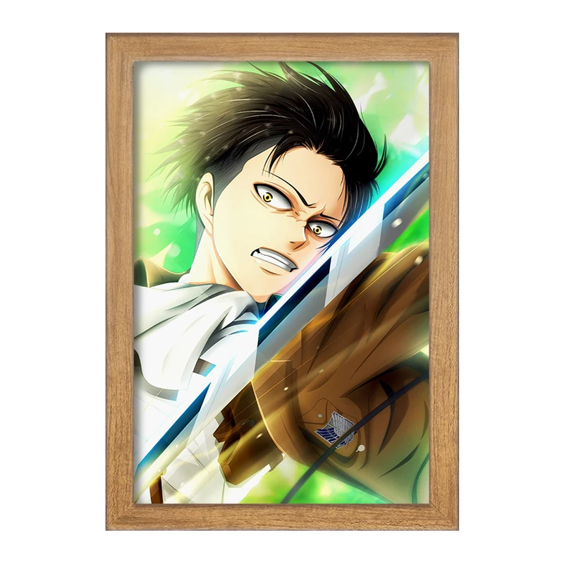 تابلو خندالو مدل لیوای آکرمن انیمه اتک آن تایتان Attack on Titan  کد 11035