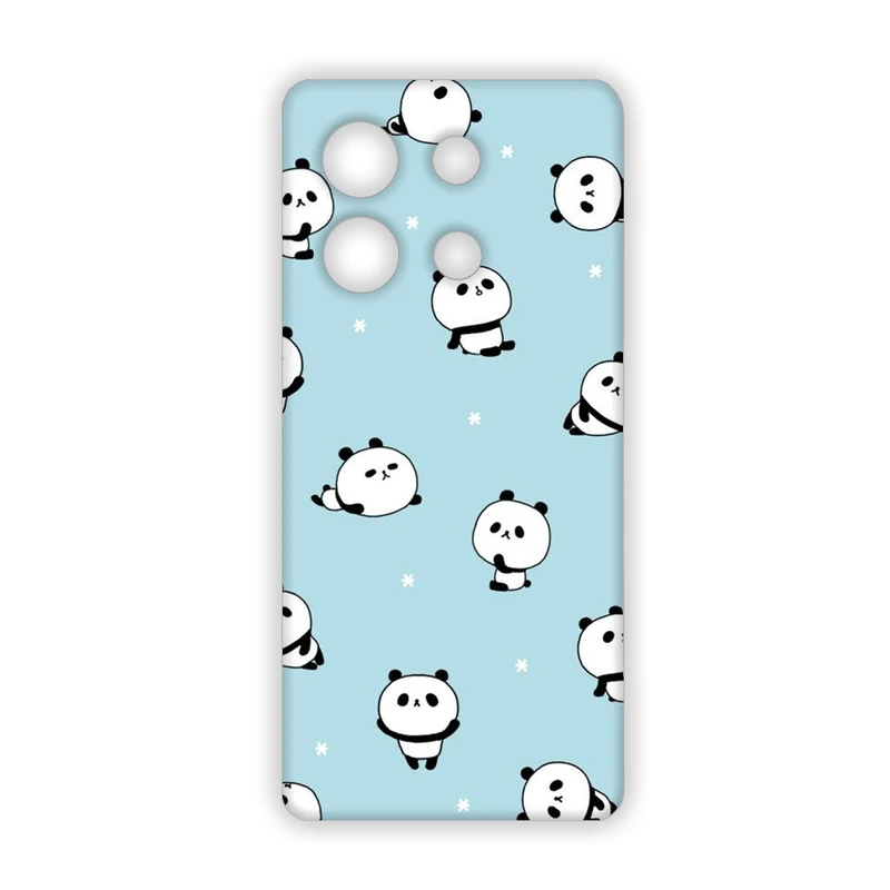 کاور مدل پاندا کد 198 مناسب برای گوشی موبایل شیائومی poco X6 pro 