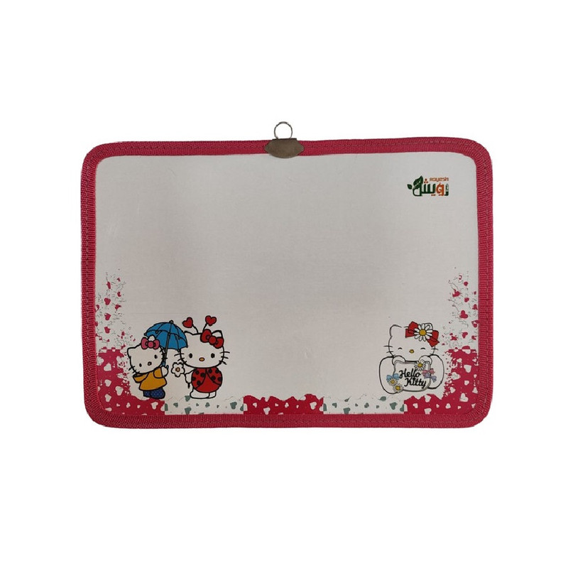 تخته وایت برد رویش مدل کیتی کد 007 سایز 47x33 سانتی متر