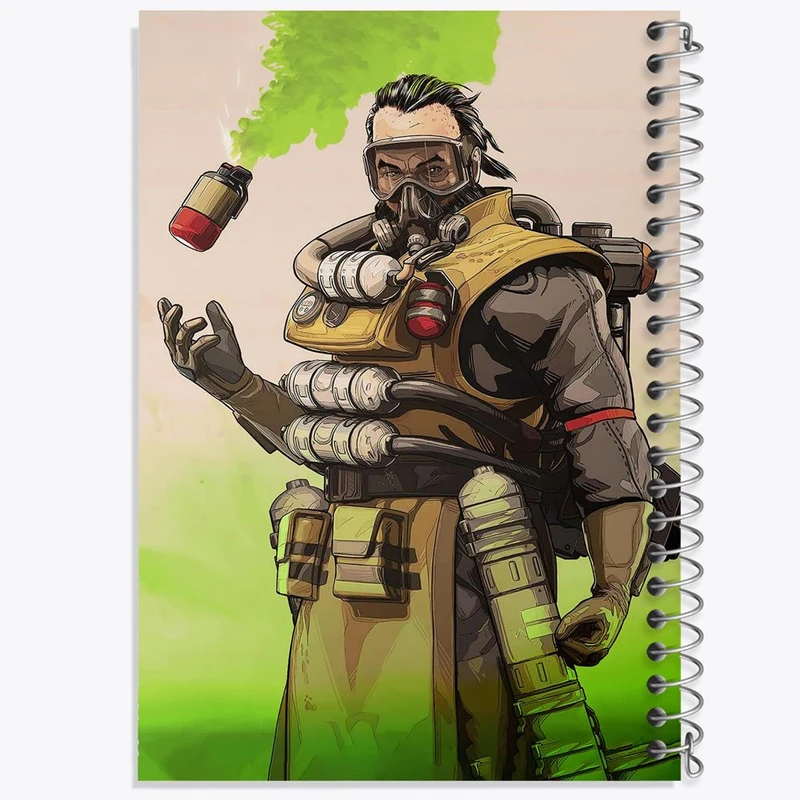 دفتر نقاشی 50 برگ خندالو مدل caustic ایکس لجند کد 30961