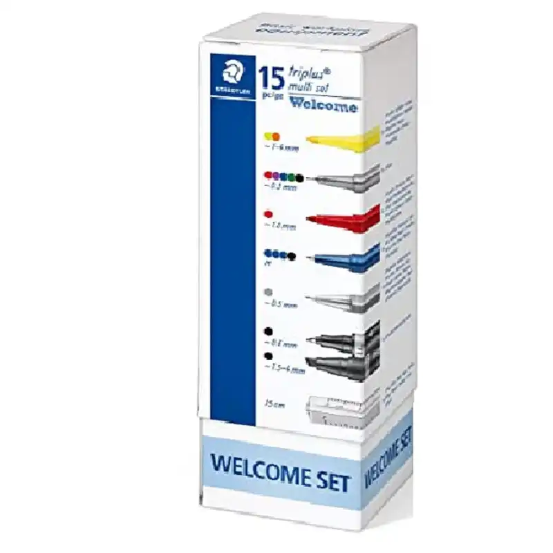 بسته نوشت افزار استدلر مدل welcome مجموعه 15 عددی