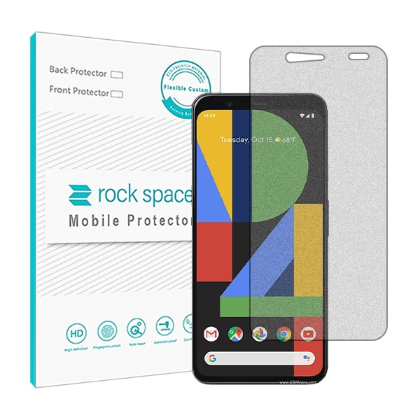 محافظ صفحه نمایش مات راک اسپیس مدل HyMTT مناسب برای گوشی موبایل گوگل Pixel 4