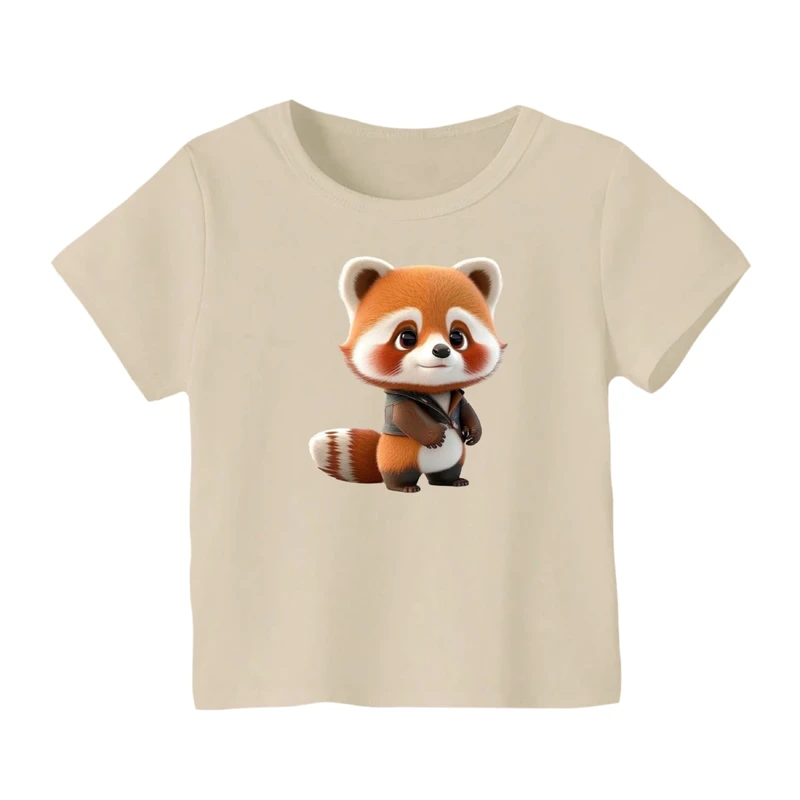 تی شرت آستین کوتاه بچگانه مدل روباه کد ۱۰