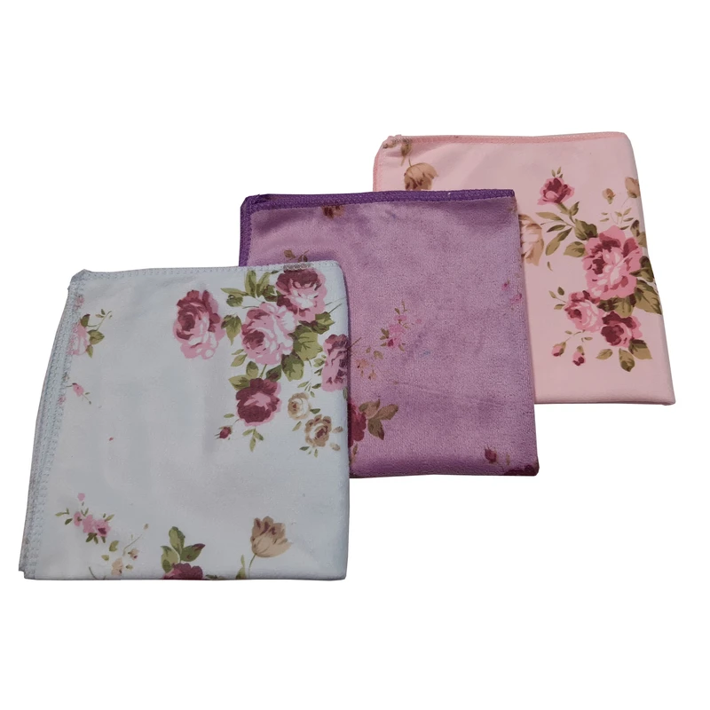 دستمال آشپزخانه مدل آنجل کد 17 مجموعه 3 عددی