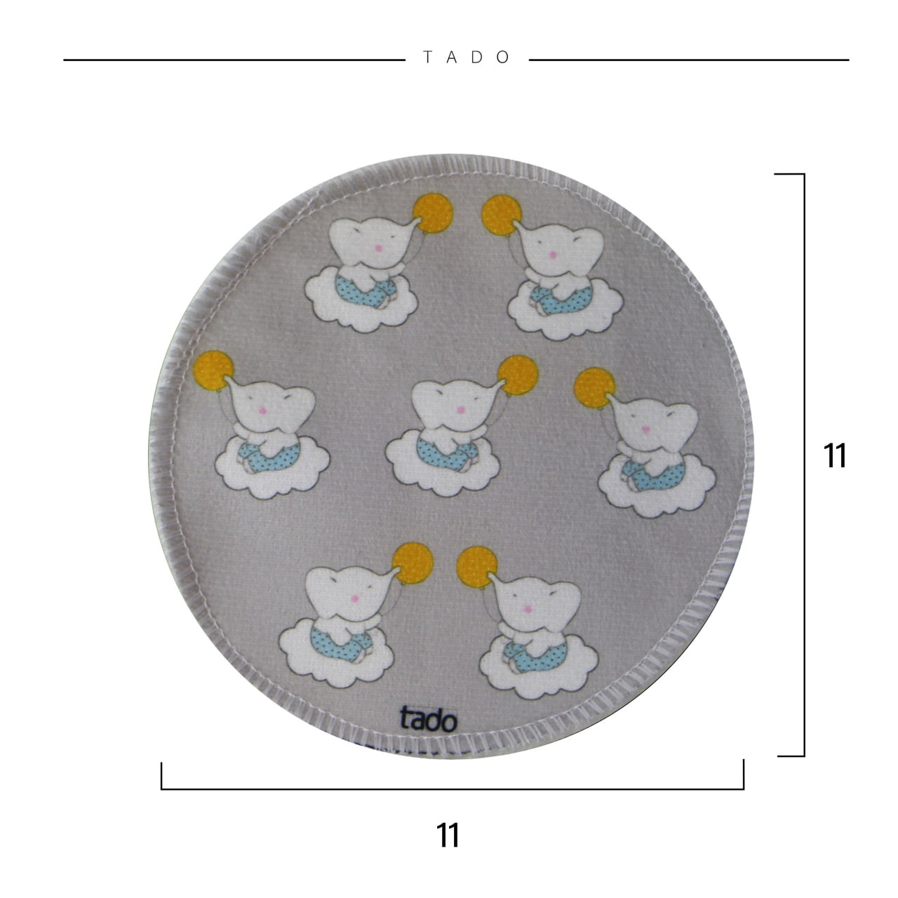 پد سینه تادو مدل PC104 مجموعه 4 عددی