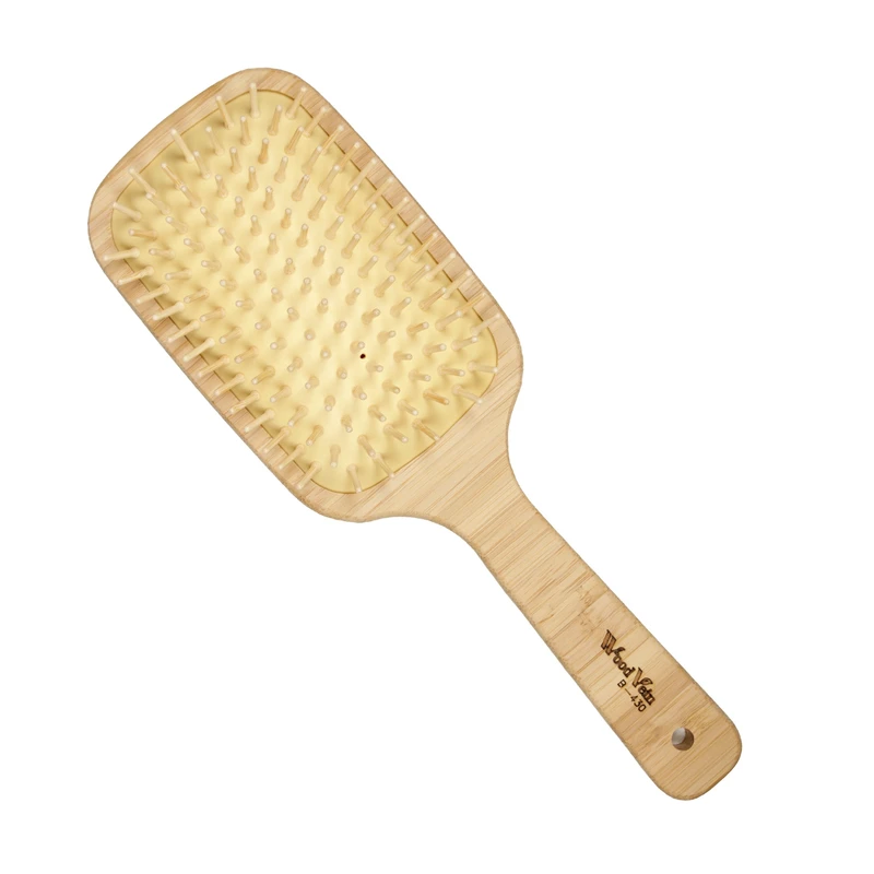  برس مو وودوین مدل چهارگوش چوبی بامبو کد B_430