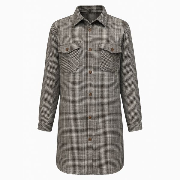 مانتو زنانه مدل چهارخانه