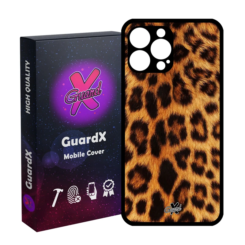 کاور گارد ایکس طرح Leopard مدل Glass10095 مناسب برای گوشی موبایل اپل iPhone 13 Pro Max