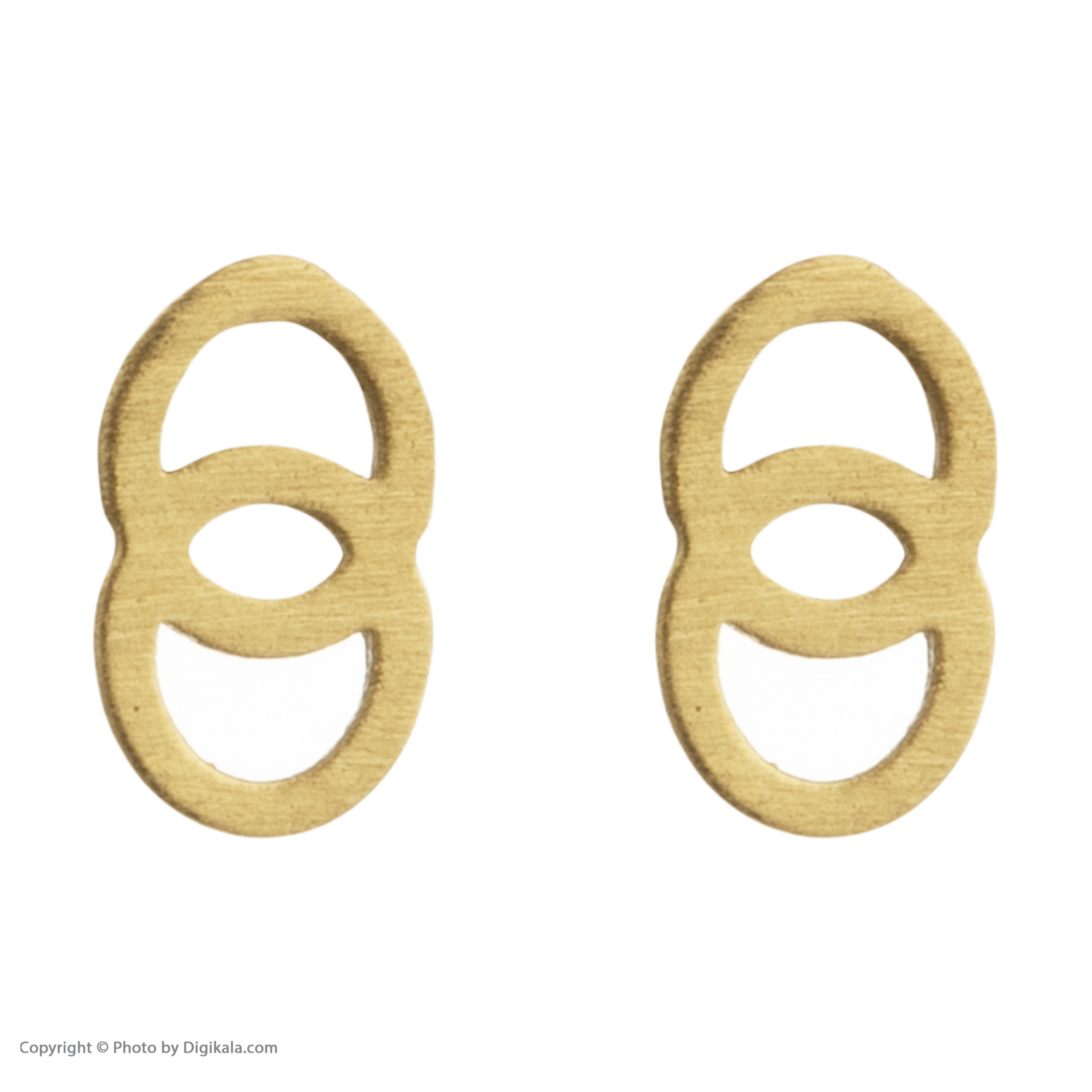 گوشواره طلا 18 عیار زنانه مایا ماهک مدل ME0974