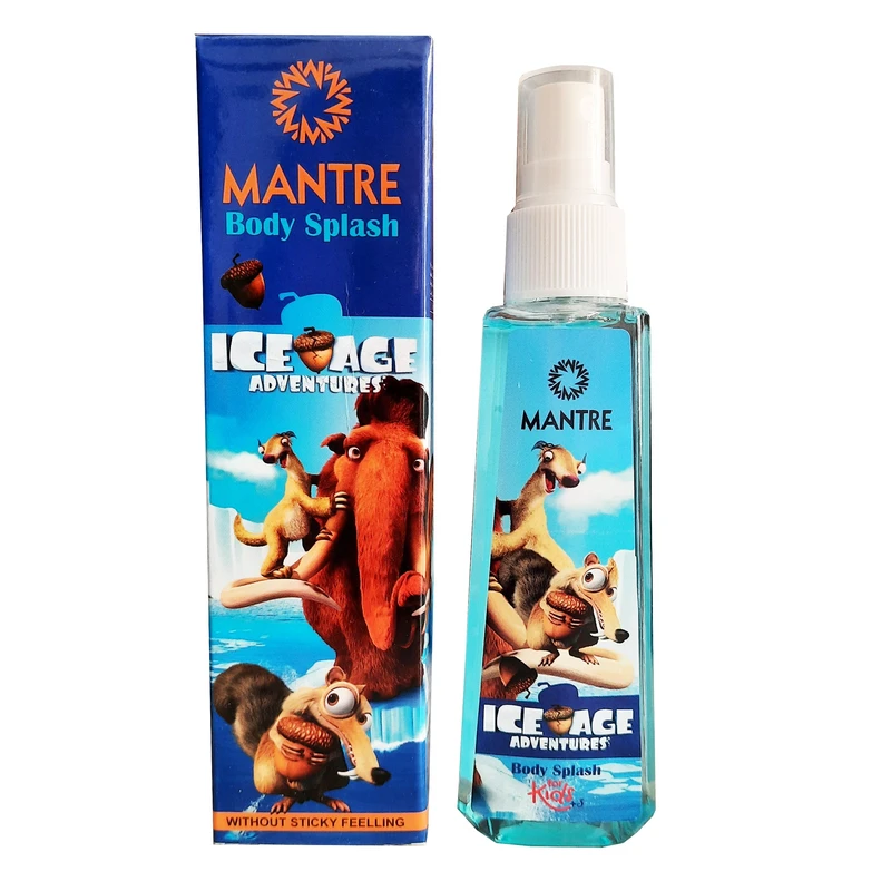 بادی اسپلش کودک مانتره مدل عصر یخبندان حجم 80 میلی لیتر