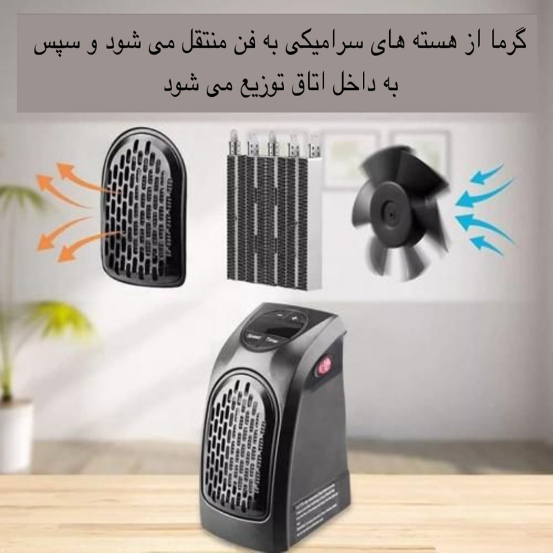 هیتر طرح دیواری مدل NFJ-03