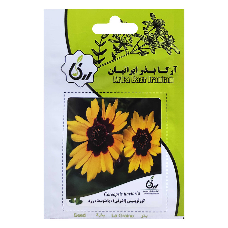 بذر گل اشرفی پامتوسط زرد آرکا بذر ایرانیان کد ARK-008