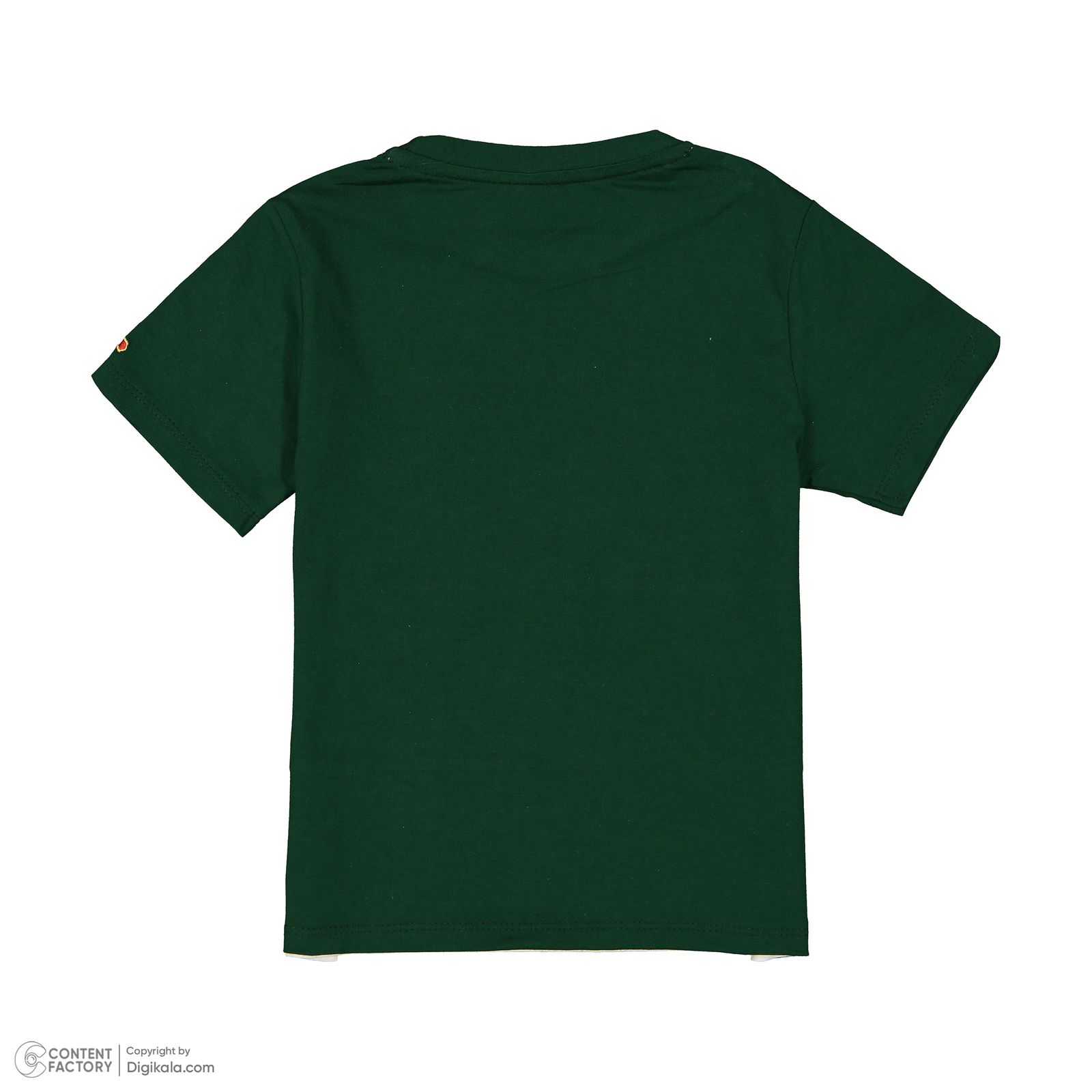 ست تی شرت و شلوارک پسرانه مادر مدل رایان 29 رنگ سبز -  - 6