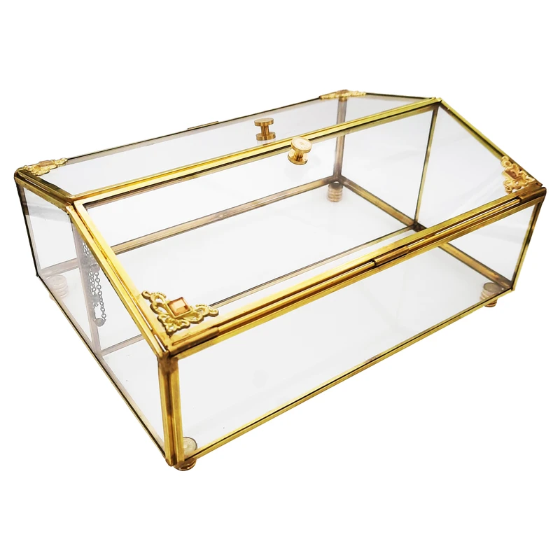 باکس شیشه ای طرح جای قاشق چنگال مدل TGA-5069