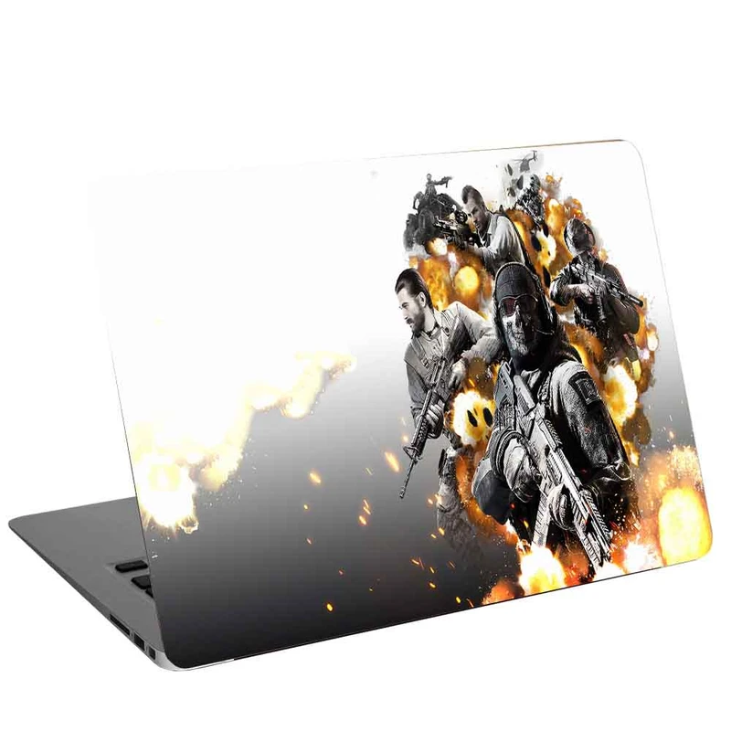 استیکر لپ تاپ طرح Call of Duty کد cl-126 مناسب برای لپ تاپ 15.6 اینچ