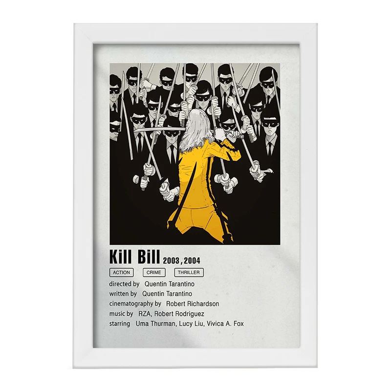 تابلو خندالو مدل بیل را بکش (Kill Bill) کد F11919