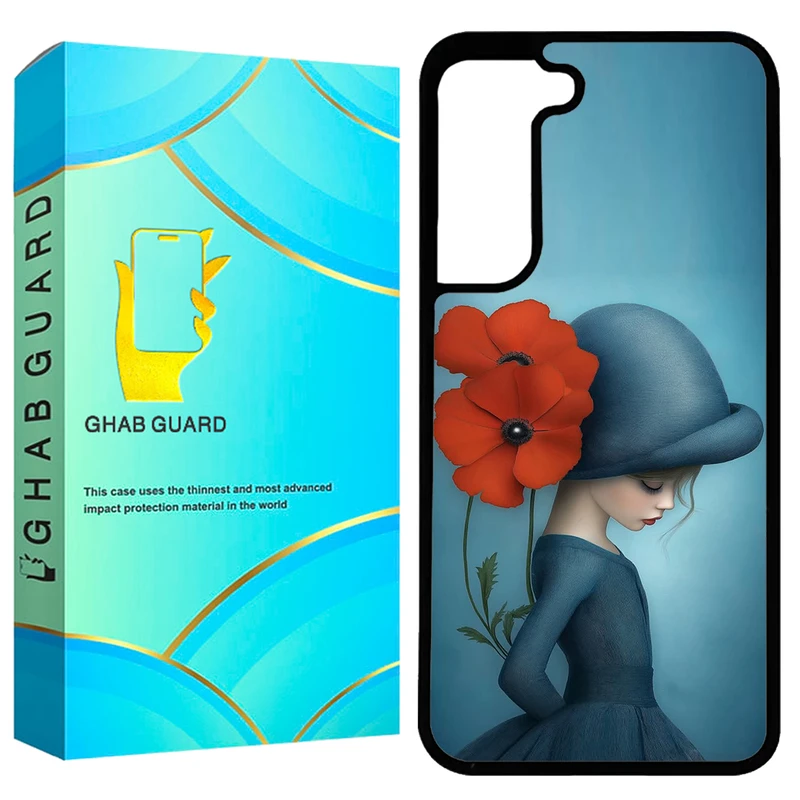 کاور قاب گارد طرح دختر مدل GCHPA21F مناسب برای گوشی موبایل سامسونگ Galaxy S21 FE 5G
