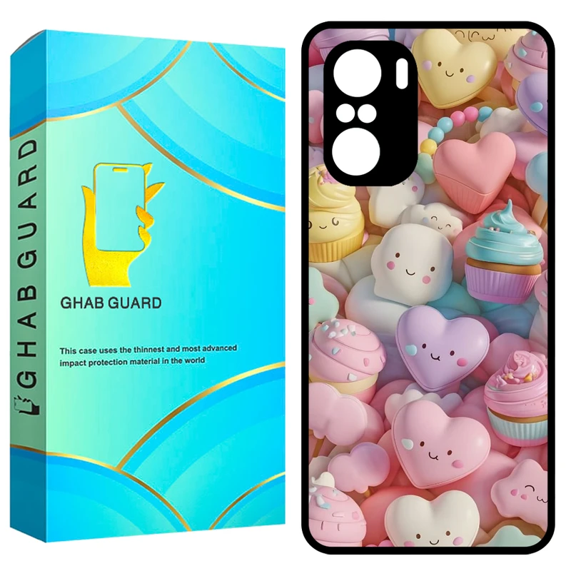 کاور قاب گارد طرح قلب مدل GF320 مناسب برای گوشی موبایل شیائومی Poco F3 / Redmi K40 / Redmi K40 Pro / Redmi K40 Pro Plus / Mi 11i
