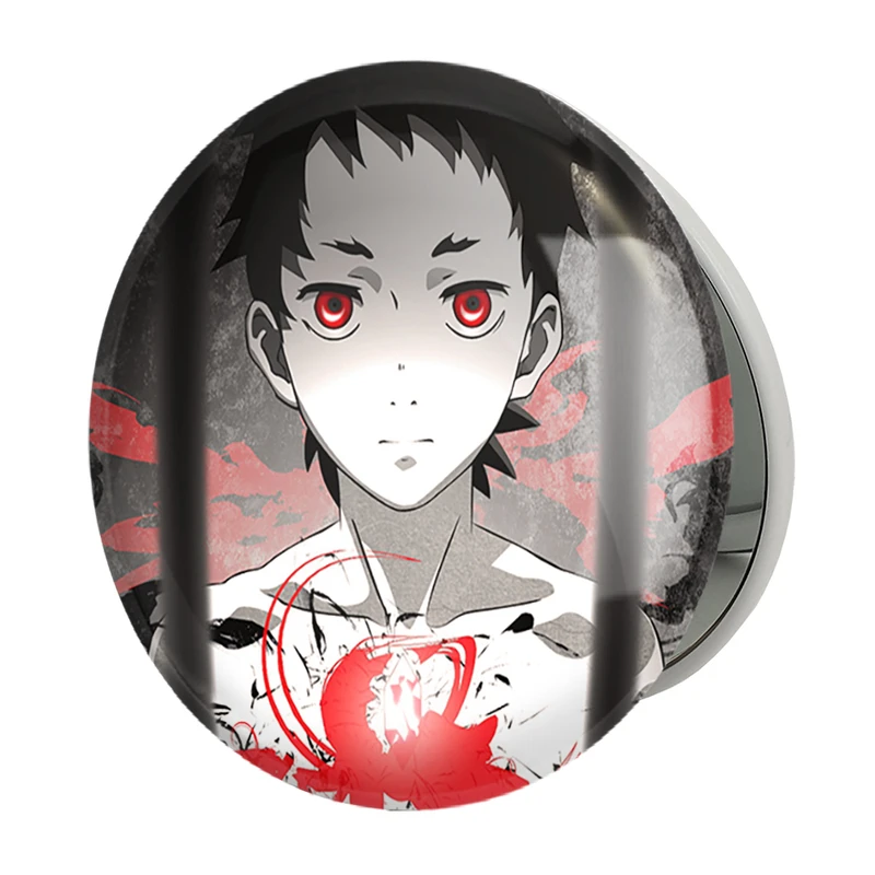 آینه جیبی خندالو طرح ایگاراشی انیمه ددمن واندرلند مدل تاشو کد 33567