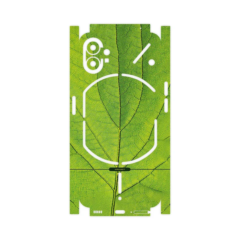 برچسب پوششی ماهوت مدل Leaf_Texture-FullSkin مناسب برای گوشی موبایل ناتینگ Phone 1