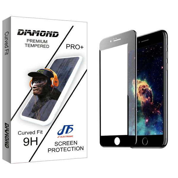 محافظ صفحه نمایش جی اف مدل Diamond glass مناسب برای گوشی موبایل اپل iphone 6 plus