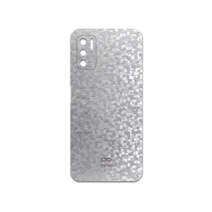 MAHOOT Silver-Silicon Cover Sticker for Xiaomi Redmi Note 11SE
