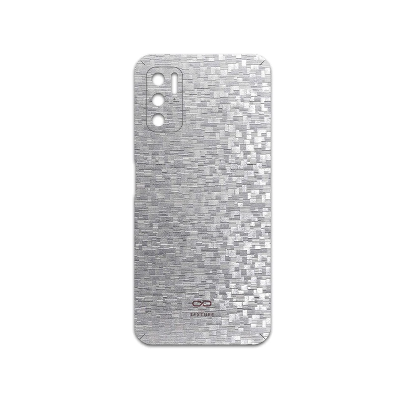 برچسب پوششی ماهوت مدل Silver-Silicon مناسب برای گوشی موبایل شیائومی Redmi Note 11SE