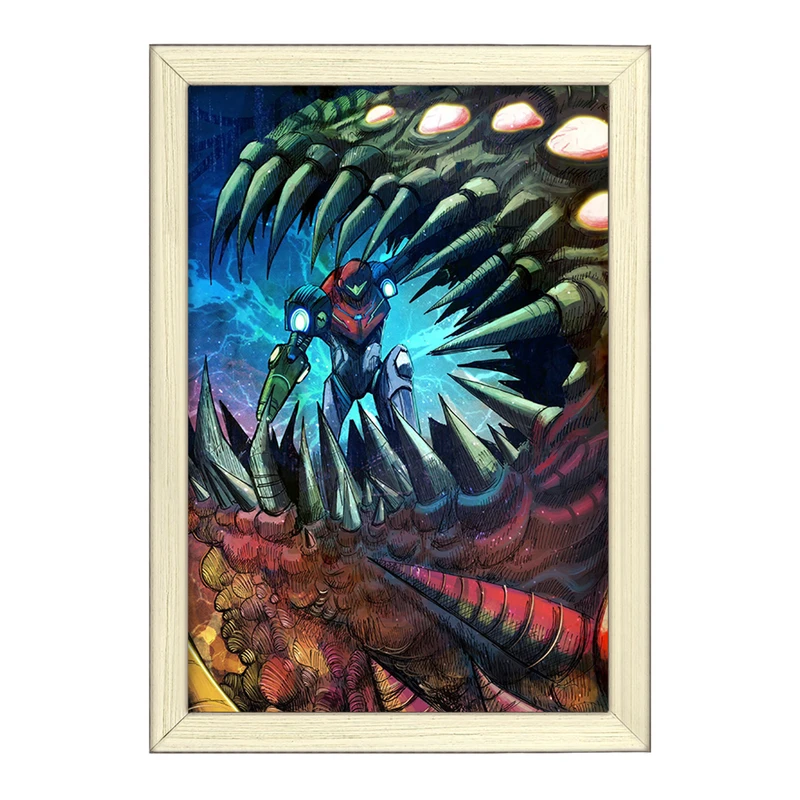 تابلو خندالو طرح بازی متروید (Metroid) کد 35652