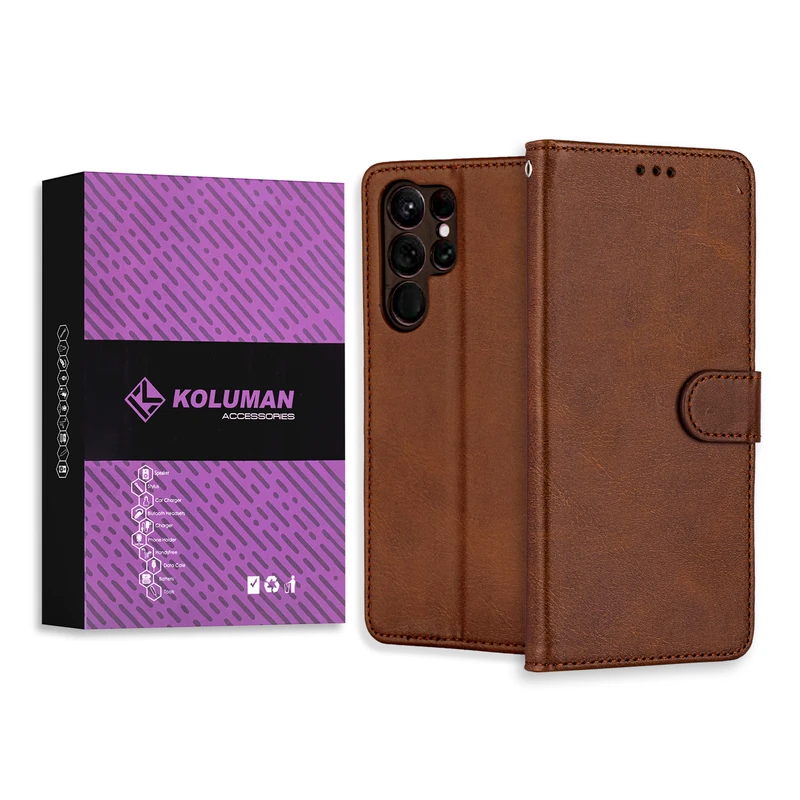 کیف کلاسوری کلومن مدل SKiVER مناسب برای گوشی موبایل سامسونگ GALAXY S21 ULTRA