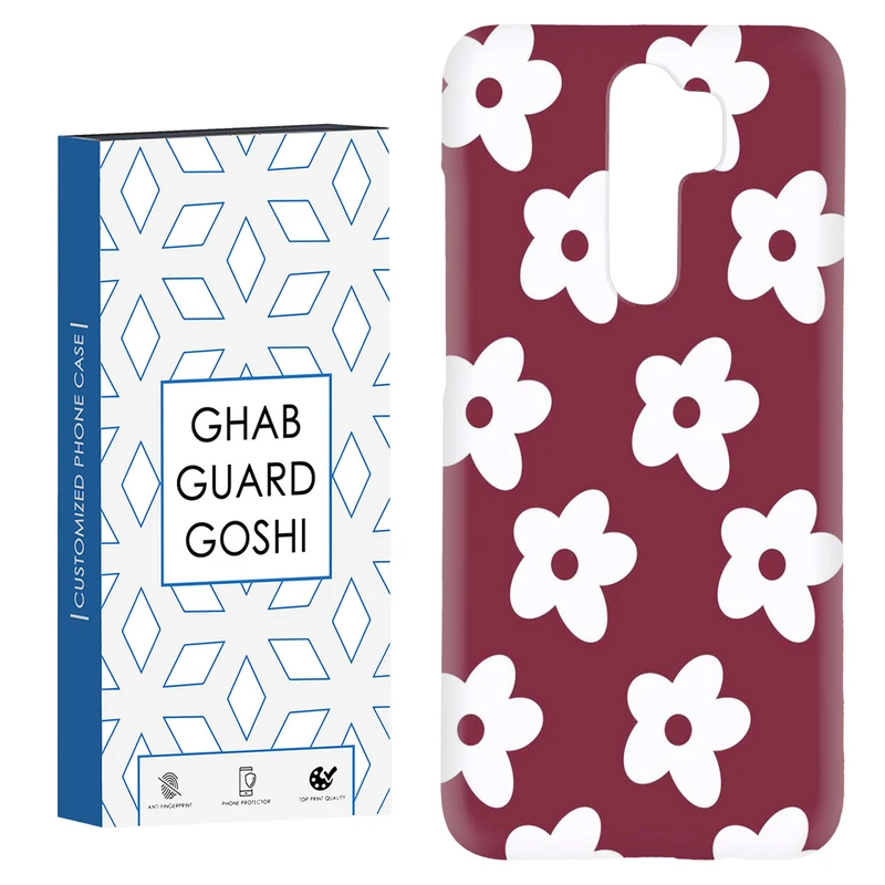 کاور قاب گارد گوشی طرح گل کد Dimo-830 مناسب برای گوشی موبایل شیائومی Redmi 9 / Redmi 9 Prime